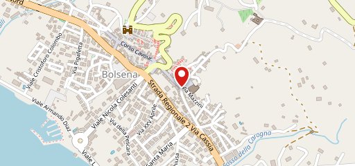 Pizzeria Rosticceria Da Papayo Bolsena sulla mappa