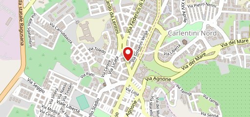 Pizzeria da Toni sulla mappa