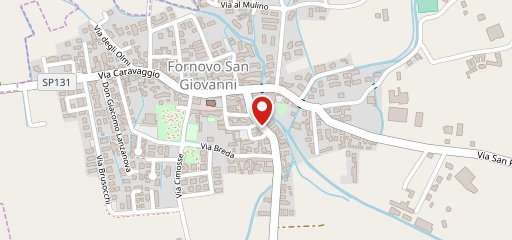 Pizzeria San Giovanni sur la carte