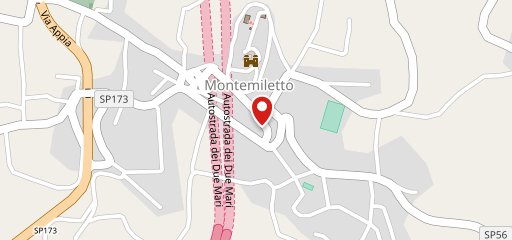 Pizzeria Dei Pazzi sur la carte