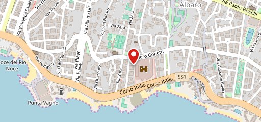 Pizzeria Dei Vip Genova sulla mappa