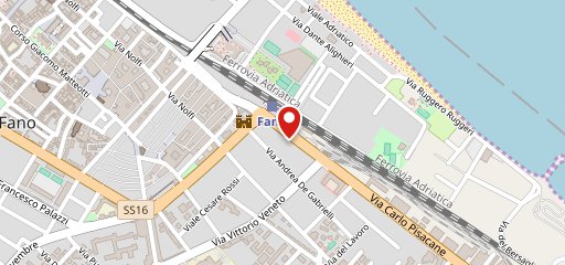 Pizzeria Del Corso 4.0 - Fano Stazione sulla mappa