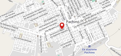 Pizzeria Del Corso Pachino sur la carte