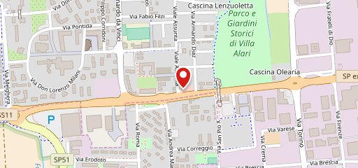 PIZZERIA DEL MAESTRO Cernusco sul naviglio N101 sulla mappa