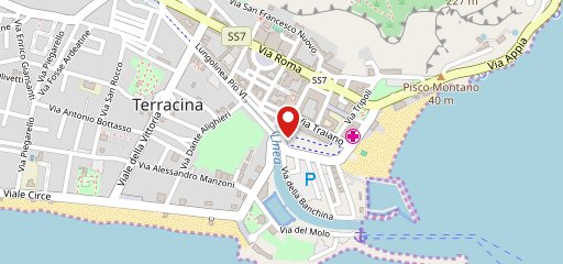 Pizzeria Del Porto Terracina sur la carte