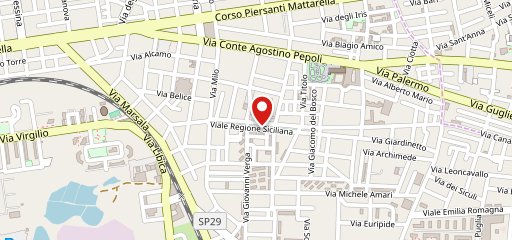 Pizzeria del viale sur la carte