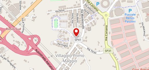 Ristorante Pizzeria & Pub Del Villaggio sur la carte