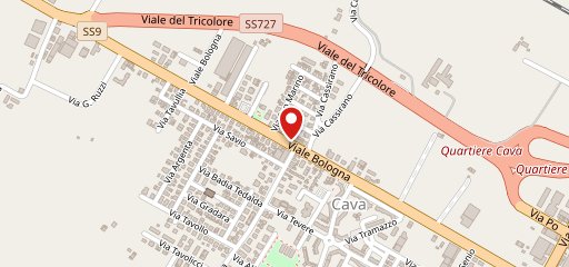 Pizzeria Della Cava Forlì sulla mappa