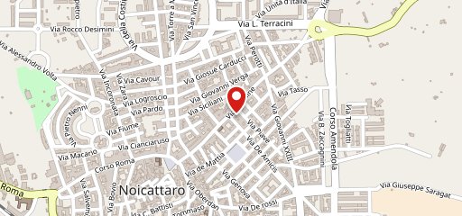 Pizzeria della grazia d’asporto e domicilio sulla mappa