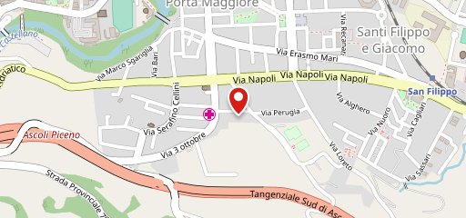 Pizzeria dell'arte sulla mappa