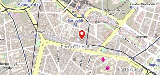 Pizzeria di Porta Garibaldi - MILANO sulla mappa