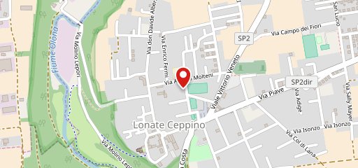 Pizzeria di via molteni sur la carte