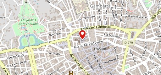 Pizzeria du Grand Couvent sur la carte