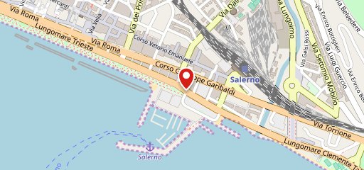 Pizzeria Errico Porzio Salerno sulla mappa