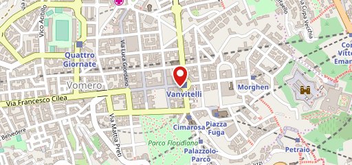 Pizzeria Errico Porzio Vomero sulla mappa