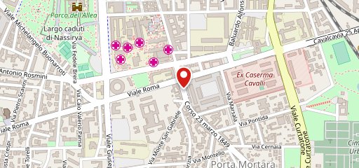 Ristorante Trastevere sulla mappa