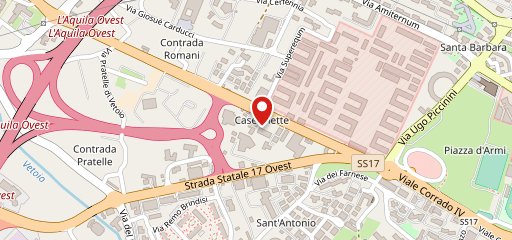 Pizzeria Etna sur la carte