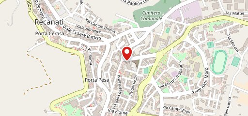 Pizzeria Europa di Palazzo Fabio sulla mappa