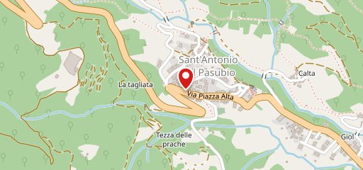 Pizzeria Fora dai Pensieri sulla mappa