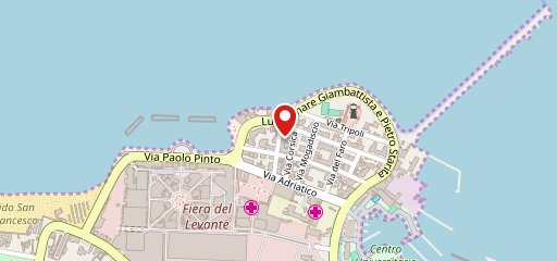 Pizzeria al faro sulla mappa