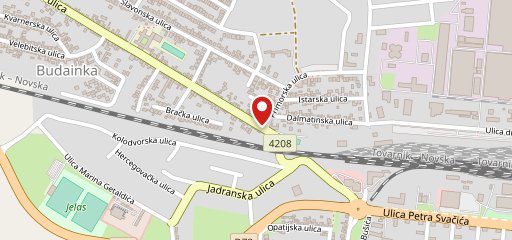 Pizzeria Galiot sulla mappa