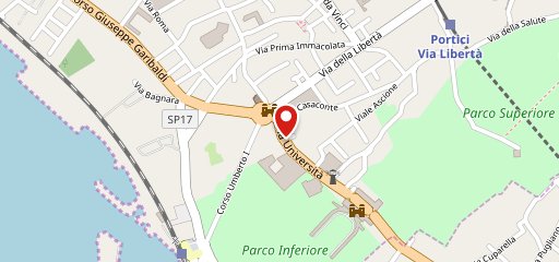 Pizzeria Gallo Università sulla mappa