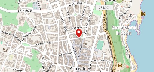 Pizzeria Garibaldi ACIREALE sulla mappa