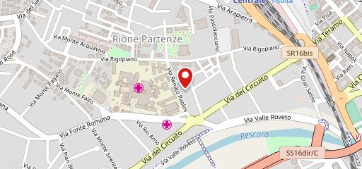 Pizzeria Gastronomia 0.1 en el mapa