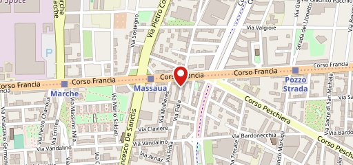 Pizzeria Ristorante Gonzales Torino sulla mappa