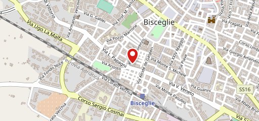 Pizzeria Griglieria Mangiafuoco Bisceglie sulla mappa