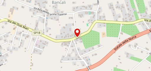 Pizzeria I tre Leoni Bancali Sassari sulla mappa