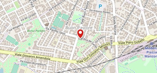 Pizzeria I Portici Modena sulla mappa