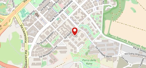 Pizzeria I Quintili Eur Montagnola sulla mappa