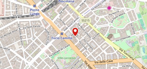 Pizzeria I Quintili Furio Camillo sulla mappa