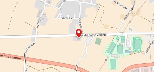 Pizzeria I Rustici dell Etna pisa sulla mappa