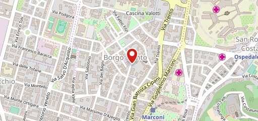 Pizzeria Il Borgo (asporto) sulla mappa