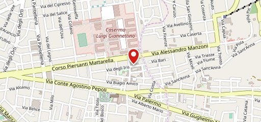 Pizzeria Il Ciclone Di Di Gaetano Anna Orsola sulla mappa