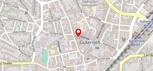 Pizzeria Gusto sur la carte