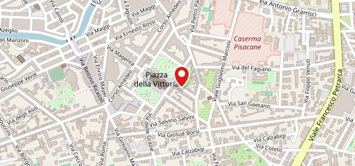 Pizzeria il Vesuvio via bonaini 3 sur la carte