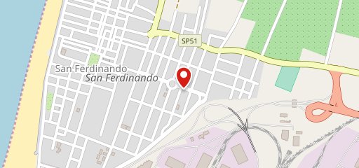 Pizzeria Isidoro sur la carte