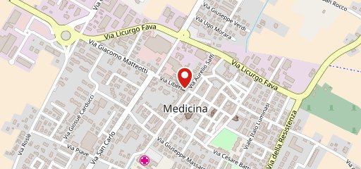 Pizzeria Kebab Medicina sulla mappa