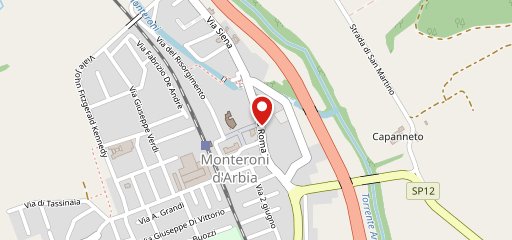 Pizzeria L' Èlite monteroni sur la carte