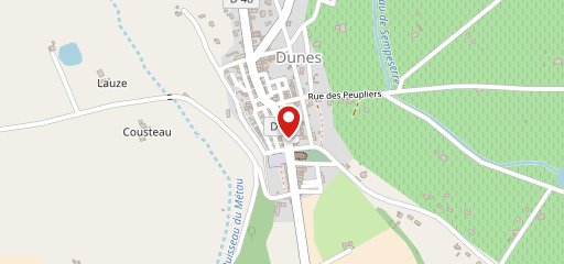 LA DUNOISE Pizzerias sur la carte