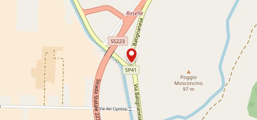 Pizzeria La Gatta Mangiona - Roselle (Grosseto) sulla mappa