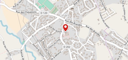 Pizzeria XXL La Linarsaise sur la carte