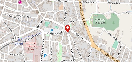 Pizzeria La Mediterranea sulla mappa