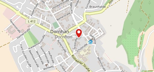 La Perla Dornhan sur la carte