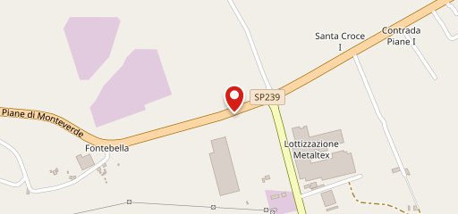 Pizzeria La Rondine sulla mappa