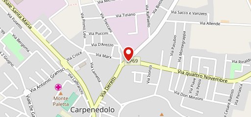 Pizzeria piadineria la rustica di Carpenedolo sulla mappa