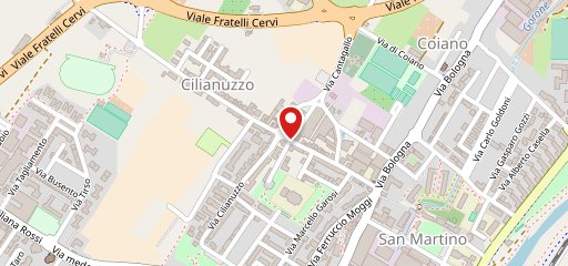 Pizzeria La Sfiziosa Prato en el mapa